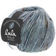 Lana Grossa LOVELY COTTON Inserto (lala BERLIN) | 104-siniharmaa/burgundi