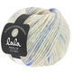 Lana Grossa LOVELY COTTON Inserto (lala BERLIN) | 109-luonnonvalkoinen/kyyhkynsininen/vaaleansininen