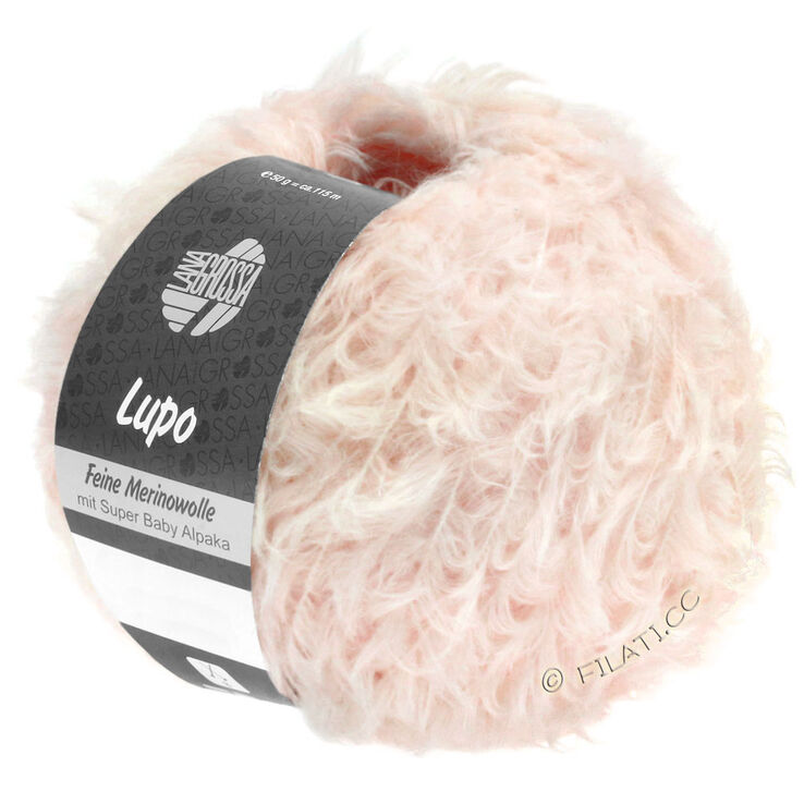 Lana Grossa LUPO | 01-pehmeä roosa