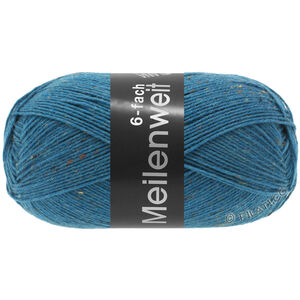 Lana Grossa MEILENWEIT 6-FACH 150g Mouliné/Tweed | 9236-petrooli meleerattu