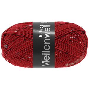 Lana Grossa MEILENWEIT 6-FACH 150g Mouliné/Tweed | 9676-punainen
