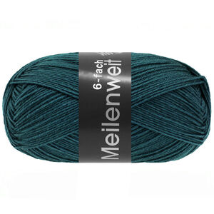 Lana Grossa MEILENWEIT 6-FACH 150g | 9682-tumma petrooli