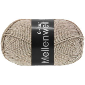 Lana Grossa MEILENWEIT 8-FACH 150g | 9567-ruskeabeige