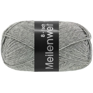 Lana Grossa MEILENWEIT 8-FACH 150g | 9615-harmaa meleerattu