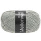 Lana Grossa MEILENWEIT 8-FACH 100g Uni | 9564-vaaleanharmaa meleerattu