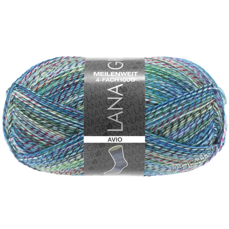 Lana Grossa MEILENWEIT 100g Avio | -