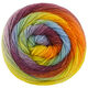 Lana Grossa MEILENWEIT 100g Color Mix Multi | 8024-punaruskea/harmaanruskea/harmaanvihreä/sinapinkeltainen/oranssi/tummanruskea/karhunvatukka/petrooli