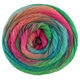 Lana Grossa MEILENWEIT 100g Merino Color Mix Sparks | 7618-vadelma/ruoste/harmaanvihreä/turkoosi/jade/fuksia
