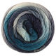 Lana Grossa MEILENWEIT 100g Merino Color Mix Sparks | 7620-tummansininen/harmaapetrooli/minttu/harmaansininen/teräksensininen