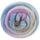 Lana Grossa MEILENWEIT 100g Merino Color Mix Sparks | 7622-minttu/harmaabeige/taupe/lila/sireeni/siniturkoosi