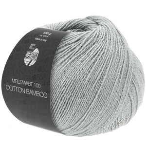 Lana Grossa MEILENWEIT 100g Cotton Bamboo | 14-vaaleanharmaa