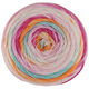 Lana Grossa MEILENWEIT 100g DUSK | 6209-fuksia/pinkki/kerma/sitruksenkeltainen/turkoosi/oranssi