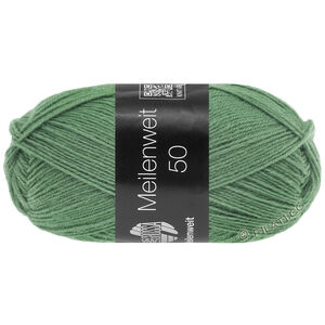 Lana Grossa MEILENWEIT 50g | 1377-harmaanvihreä