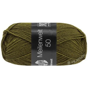 Lana Grossa MEILENWEIT 50g | 1407-oliivi