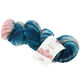 Lana Grossa MEILENWEIT 100g Merino Hand-dyed | 303-luonnonvalkoinen/roosa/turkoosi/tumma petrooli/pinkki/mokka