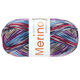 Lana Grossa MEILENWEIT 100g Merino Extrafine Meran | 2584-valkoinen/antrasiitti/turkoosi/purppura/hiekanbeige/farkku/pinkki