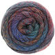 Lana Grossa MEILENWEIT 150g Rainbow | 105-tummanpunainen/khaki/sininen/taupe/tumma petrooli