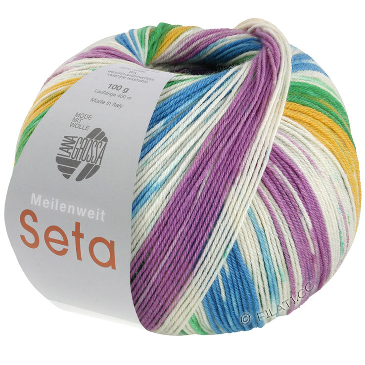 Lana Grossa MEILENWEIT 100g Seta Lampone | 3441-