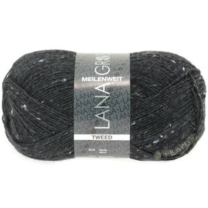 Lana Grossa MEILENWEIT 100g Tweed | 107-antrasiitti