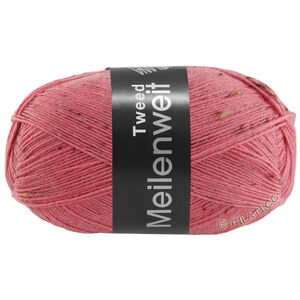 Lana Grossa MEILENWEIT 100g Tweed | 175-neilikan vaalenapunainen