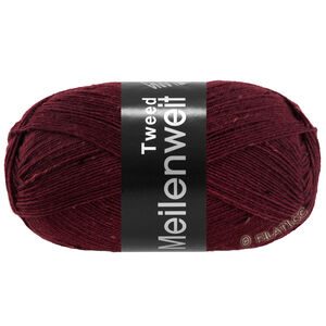 Lana Grossa MEILENWEIT 100g Tweed | 179-burgundi