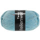 Lana Grossa MEILENWEIT 100g Tweed | 181-vaalea petrooli
