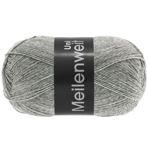 Lana Grossa MEILENWEIT 100g | 1103-harmaa meleerattu