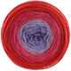 Lana Grossa MERINO LACE AQUARELL | 04-harmaanvioletti/vadelma/tomaatinpunainen
