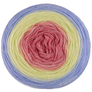 Lana Grossa MERINO LACE AQUARELL | 14-lohi/sitruksenkeltainen/vaaleanharmaa/vaaleansininen