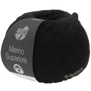 Lana Grossa MERINO SUPERIORE | 08-musta