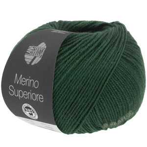 Lana Grossa MERINO SUPERIORE | 17-tummanvihreä
