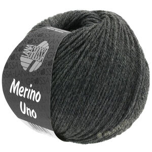 Lana Grossa MERINO UNO | 11-tummanharmaa