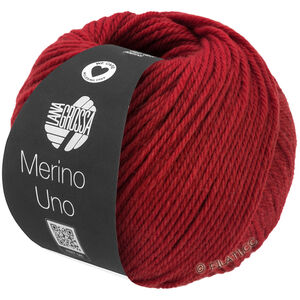 Lana Grossa MERINO UNO | 82-tummanpunainen