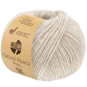 Lana Grossa NATURAL ALPACA Pelo | 022-simpukka meleerattu