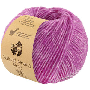 Lana Grossa NATURAL ALPACA Pelo | 029-fuksia meleerattu