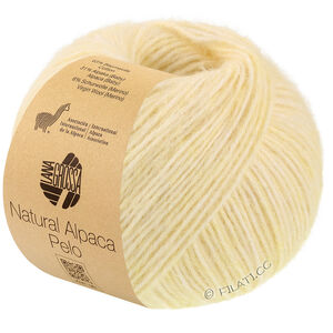 Lana Grossa NATURAL ALPACA Pelo | 039-vanilja meleerattu