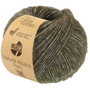 Lana Grossa NATURAL ALPACA Pelo | 040-metsänvihreä meleerattu
