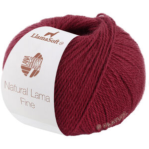 Lana Grossa NATURAL LAMA FINE | 117-viininpunainen