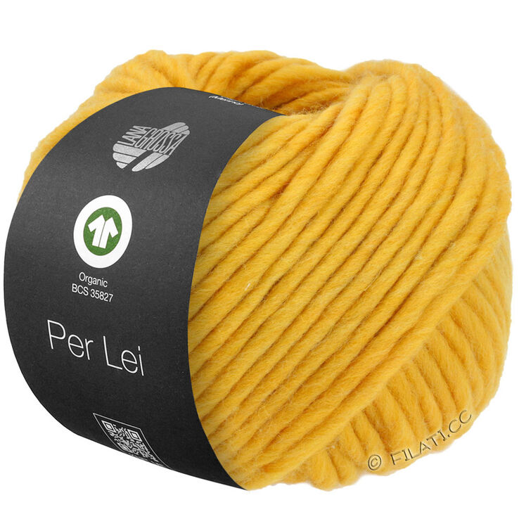 Lana Grossa PER LEI (GOTS) | 01-keltainen