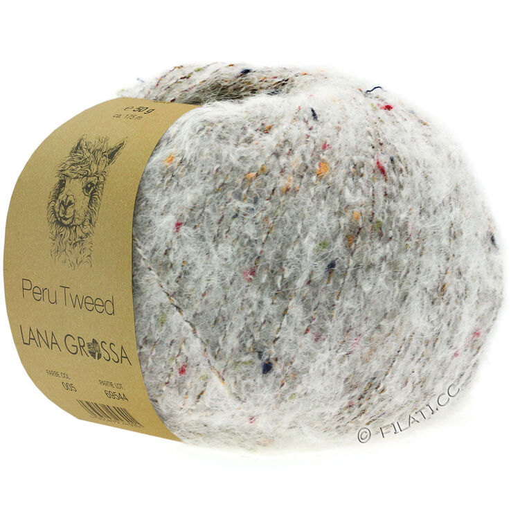 Lana Grossa PERU Tweed | 01-luonto