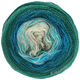 Lana Grossa SHADES OF MERINO COTTON | 401-ecru/turkoosi/gentiana/tumma petrooli
