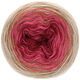 Lana Grossa SHADES OF MERINO COTTON | 407-burgundi/vaaleanpunainen/harmaabeige/taupe