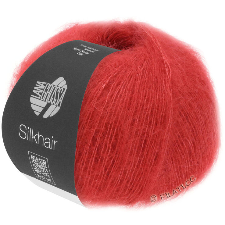 Lana Grossa SILKHAIR | 008-kirsikanpunainen