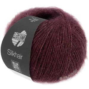 Lana Grossa SILKHAIR | 177-tummanpunainen