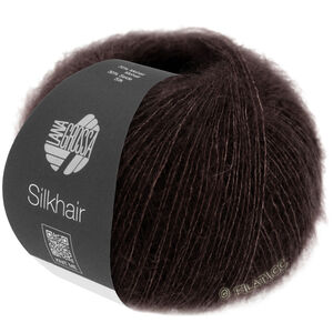 Lana Grossa SILKHAIR | 209-mustanruskea