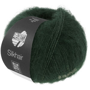 Lana Grossa SILKHAIR | 231-mustanvihreä