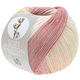 Lana Grossa SOFT COTTON Dégradé | 110-pehmeä roosa/beigeroosa/vanharoosa/beigenpunainen