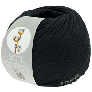 Lana Grossa SOFT COTTON | 34-musta