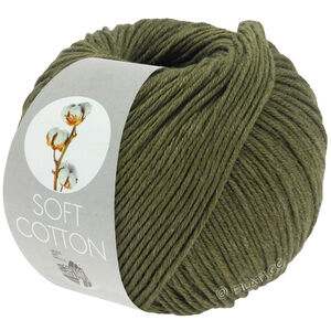 Lana Grossa SOFT COTTON | 50-tumma oliivi