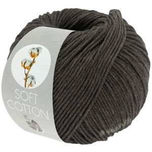 Lana Grossa SOFT COTTON | 54-tummanharmaa